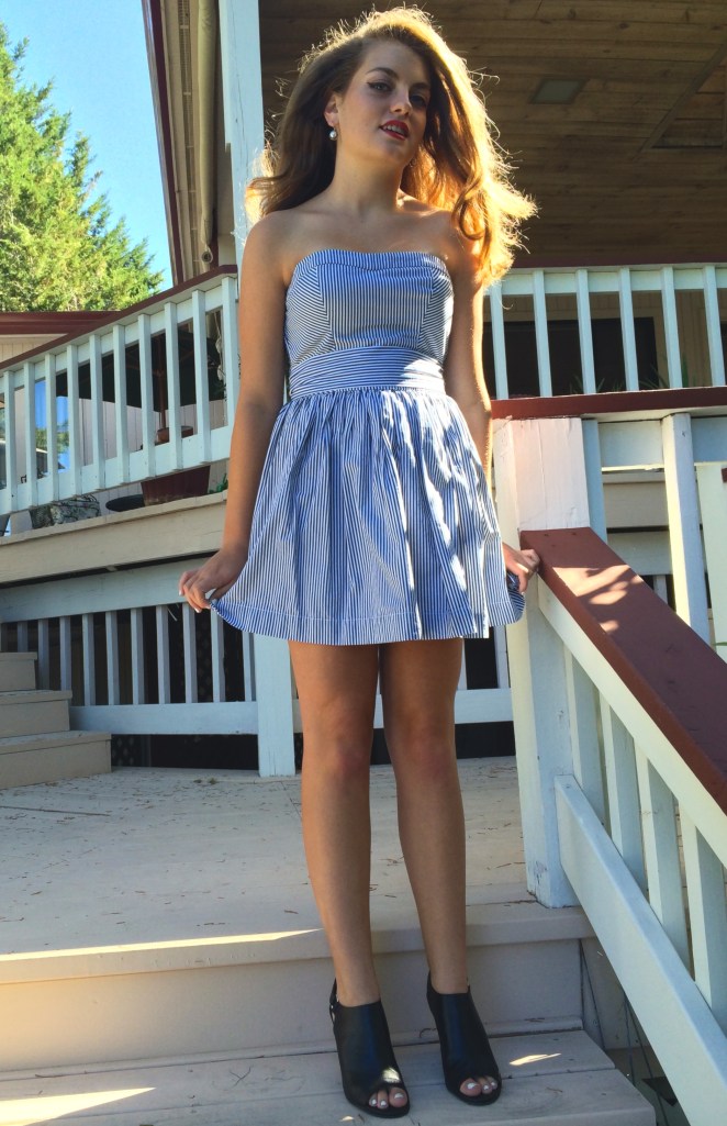 Loose hair on a summer day.