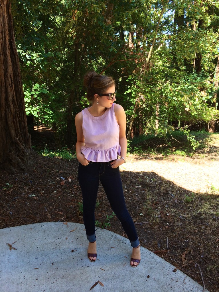 How to style a messy bun