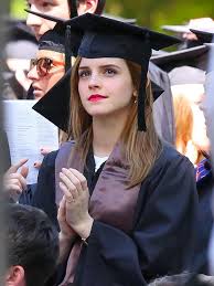 Emma Watson, Graduation