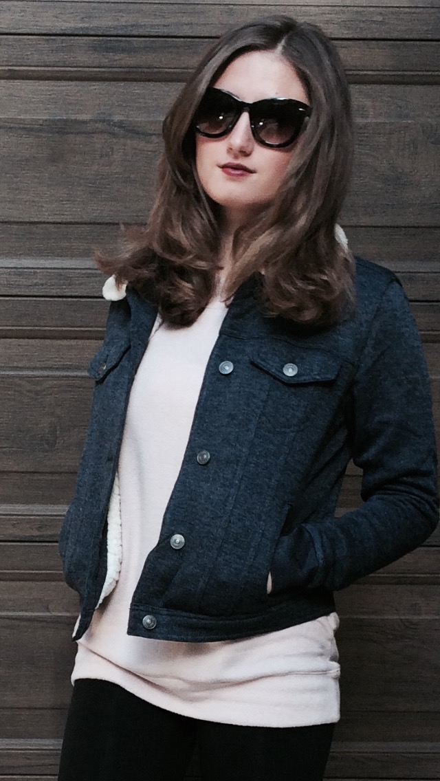 Women's Sherpa Lined Classic Jacket Abercrombie