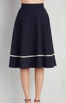ModCloth Midi Skirt