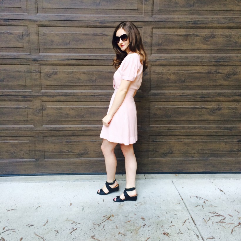 Free People Dress, Lucky Brand Sandals, Nordstrom Sunnies
