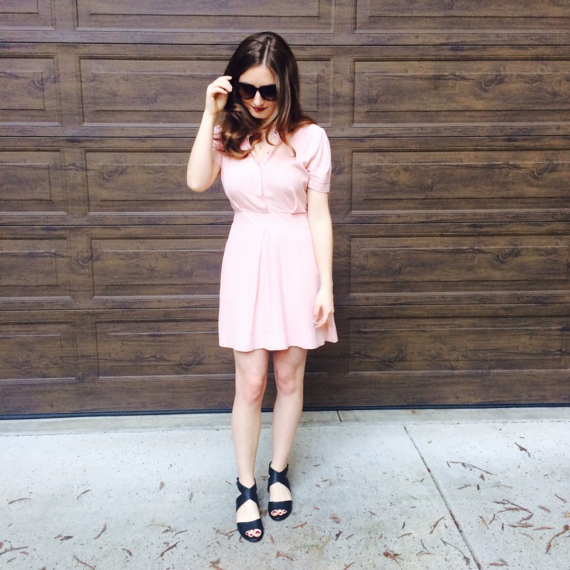 Free People Dress, Lucky Brand Sandals, Nordstrom Sunnies