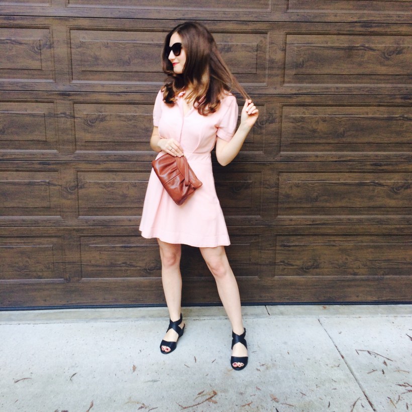 Free People Dress, Lucky Brand Sandals, Nordstrom Sunnies