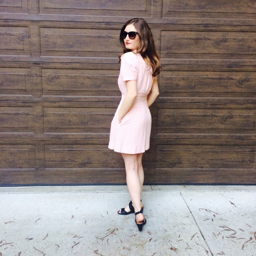 Free People Dress, Lucky Brand Sandals, Nordstrom Sunnies