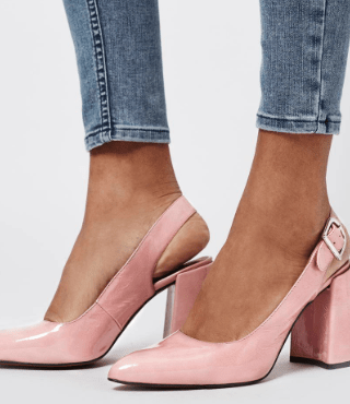 Blush shoes