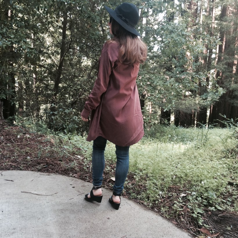 Brandy Hat, Forever 21 Tops, Levis Jeans, Lucky Brand Sandals