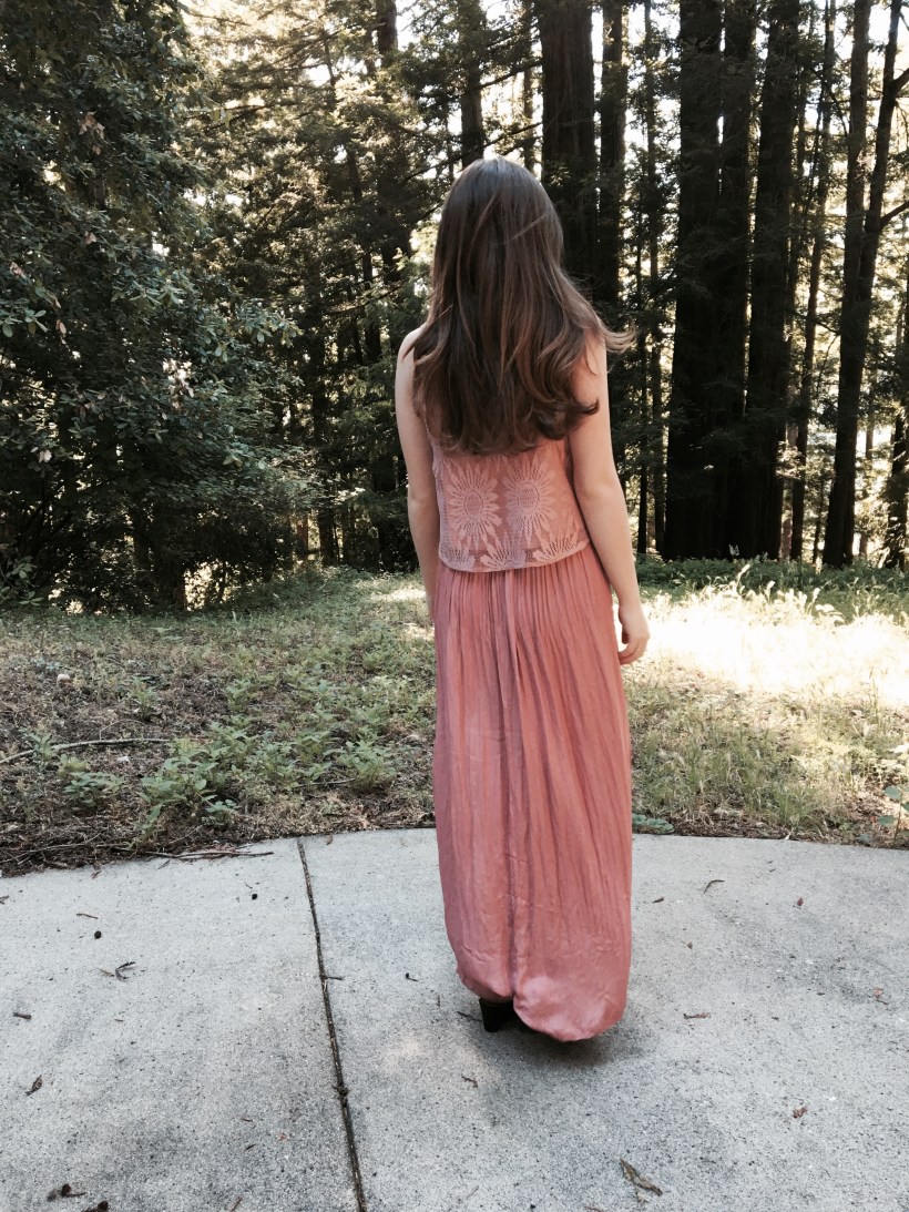 Forever 21 skirt and blouse, Lucky Brand Sandals, Nordstrom Sunnies