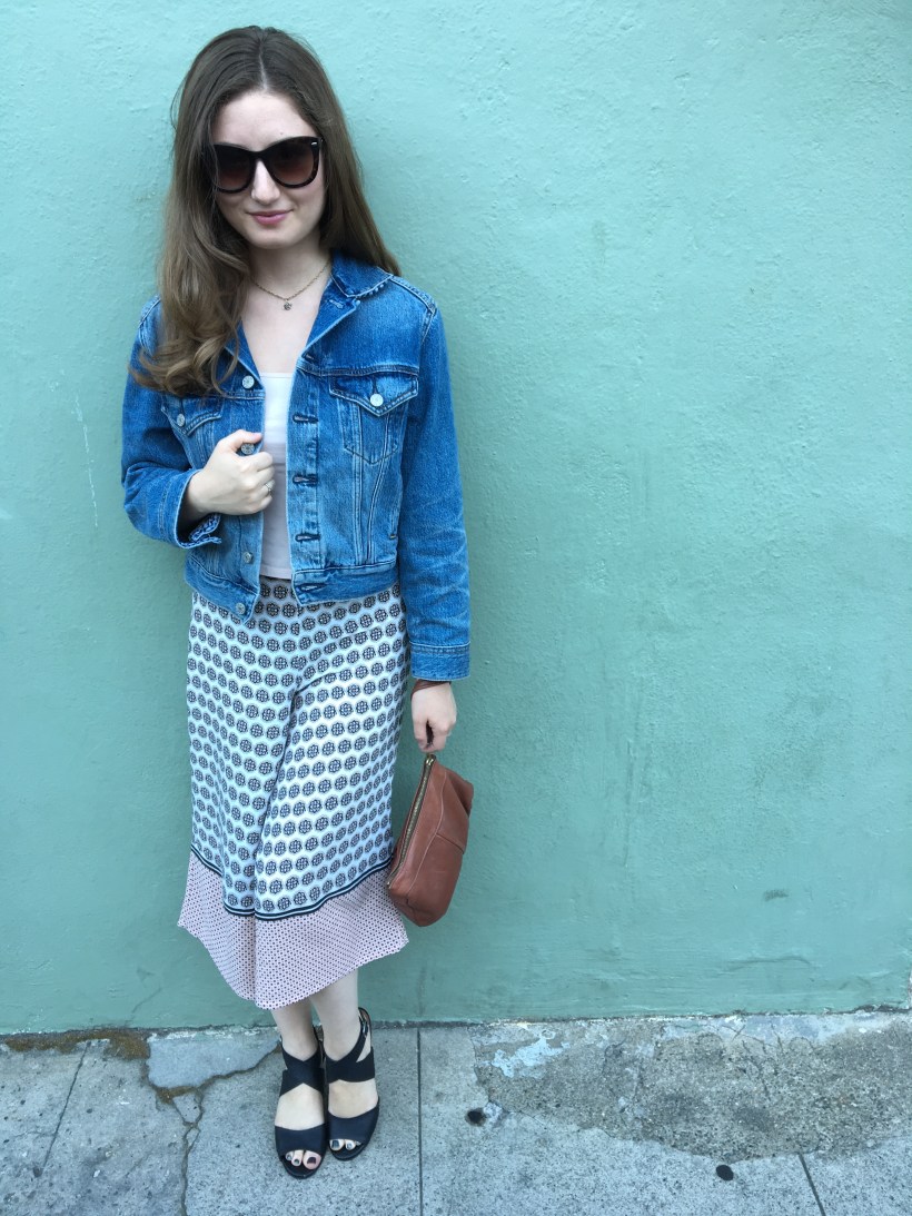 Forever 21 Pants, Lucky Brand Sandals, Urban Jean Jacket