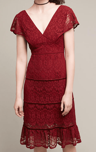 anthropologie dress