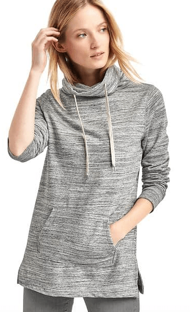 the funnel neck pullover