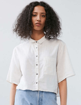 Short Sleeve Button Down