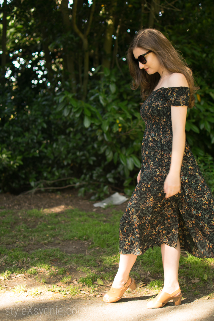 Summer, Dresses, Floral Dress, flowers, san francisco, golden date park, sunglasses, hair, fashion, style, blogger, fashion blogger, ootd
