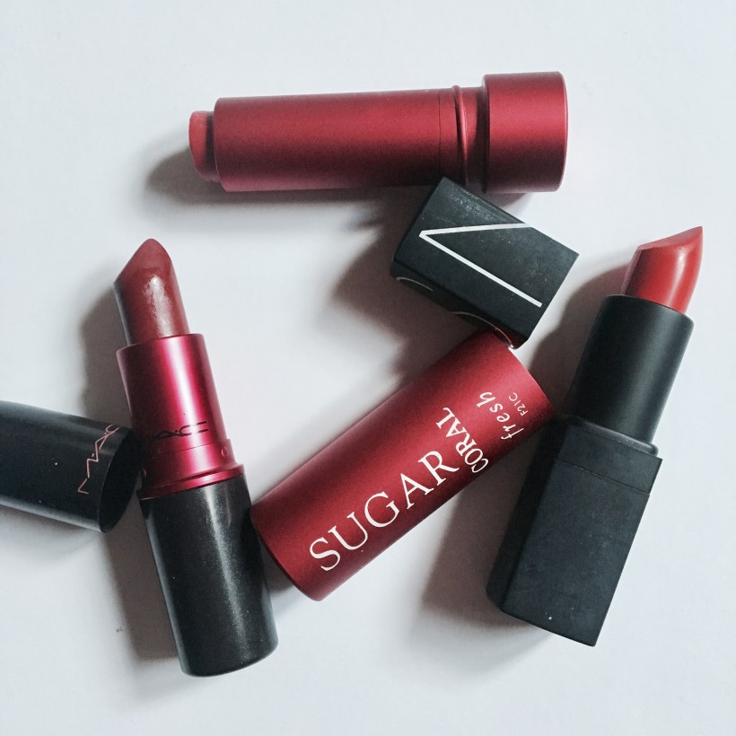 red lipsticks