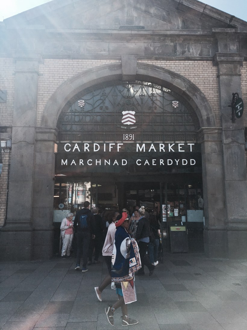 cardiff market, wales, travel