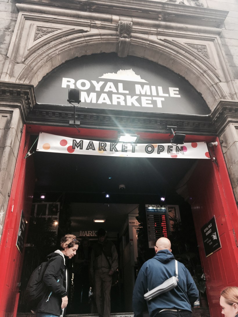 royal mile market Edinburgh