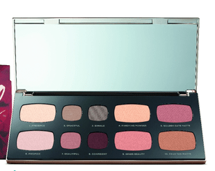 bare minerals palette, makeup, travel
