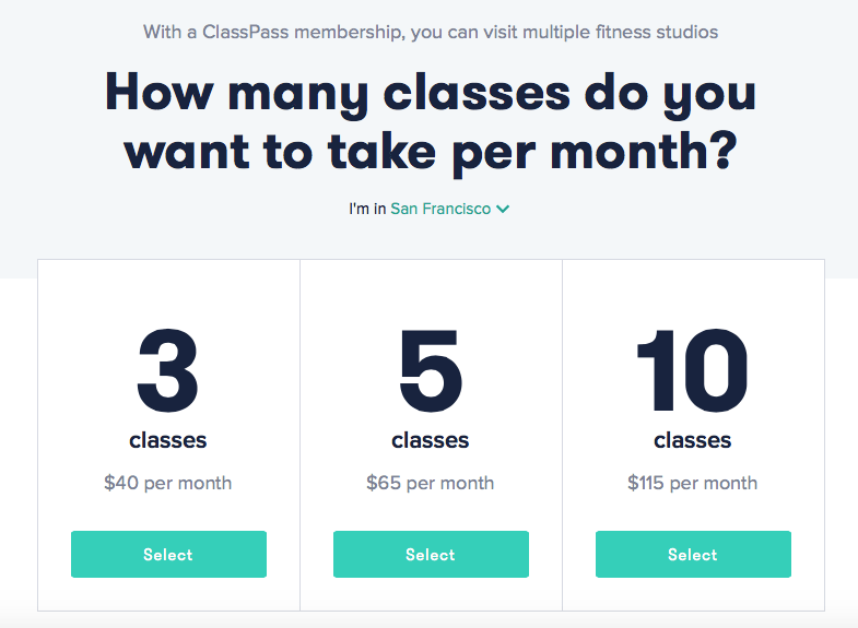 ClassPass, Christmas gift