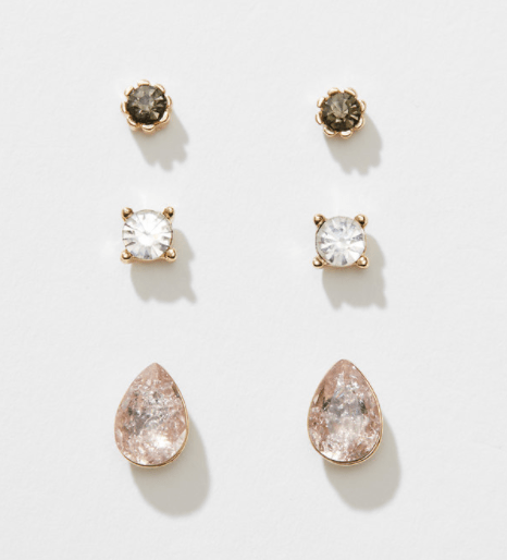 Loft, earrings, studs, jewelry, interview, professional
