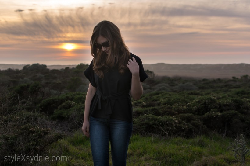 Moss Landing, Monterey, Hunter Rain Boots, Express Top, Sunset