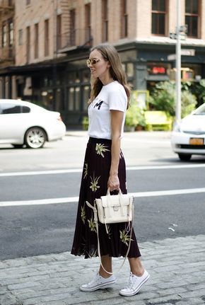 long skirts, spring, fashion, vintage, trendy