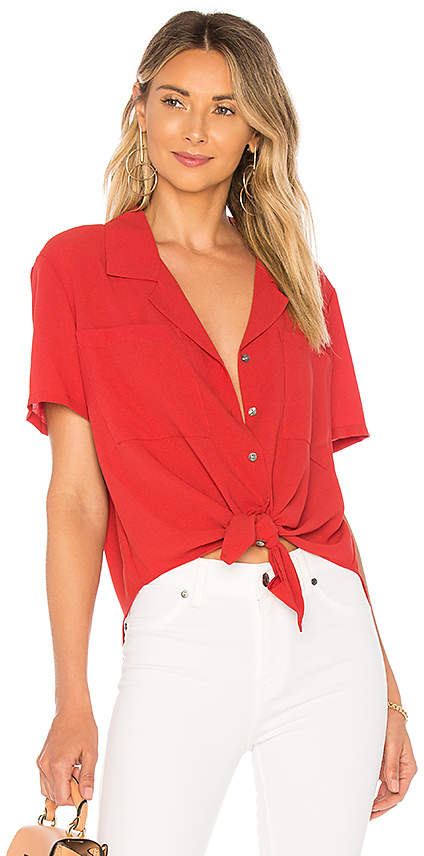 summer, tie-front tops, button downs