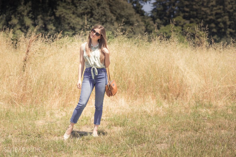 summer, tie-front tops, button downs