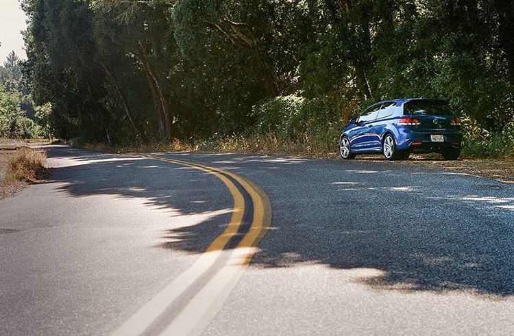vw golf r, road trips