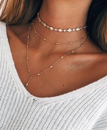 jewelry, layered jewelry